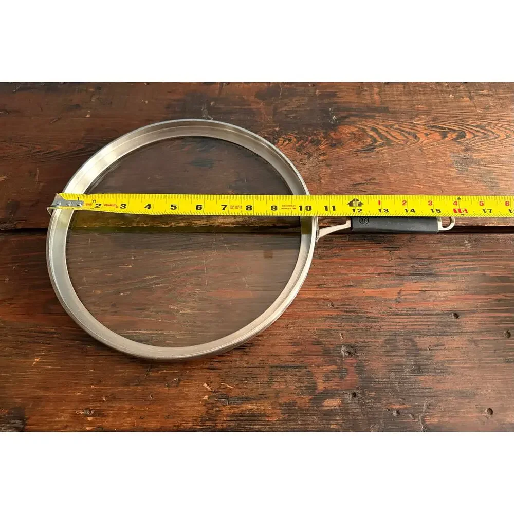 CALPHALON Select 10 1/2” Space Saving Glass Lid w/Long Handle